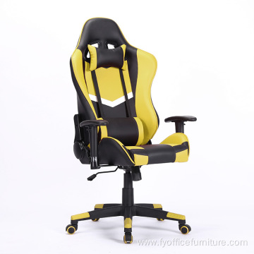 Whole-sale price Reclining Office Chair Red Gaming Chair with Footrest
